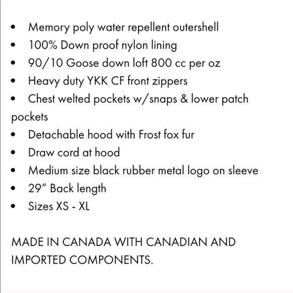 Original Anguille Jacket Moose Knuckle - Picture 4 of 4